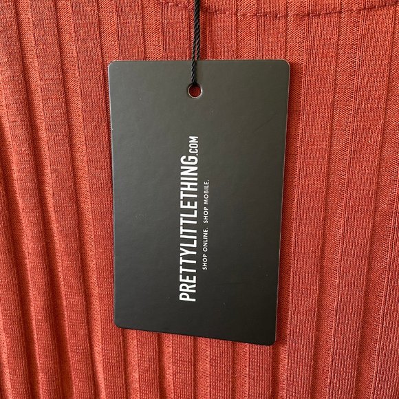 DONATED–PLT Plus | Ribbed Tortoise Shell Bodycon Dress - Picture 5 of 9